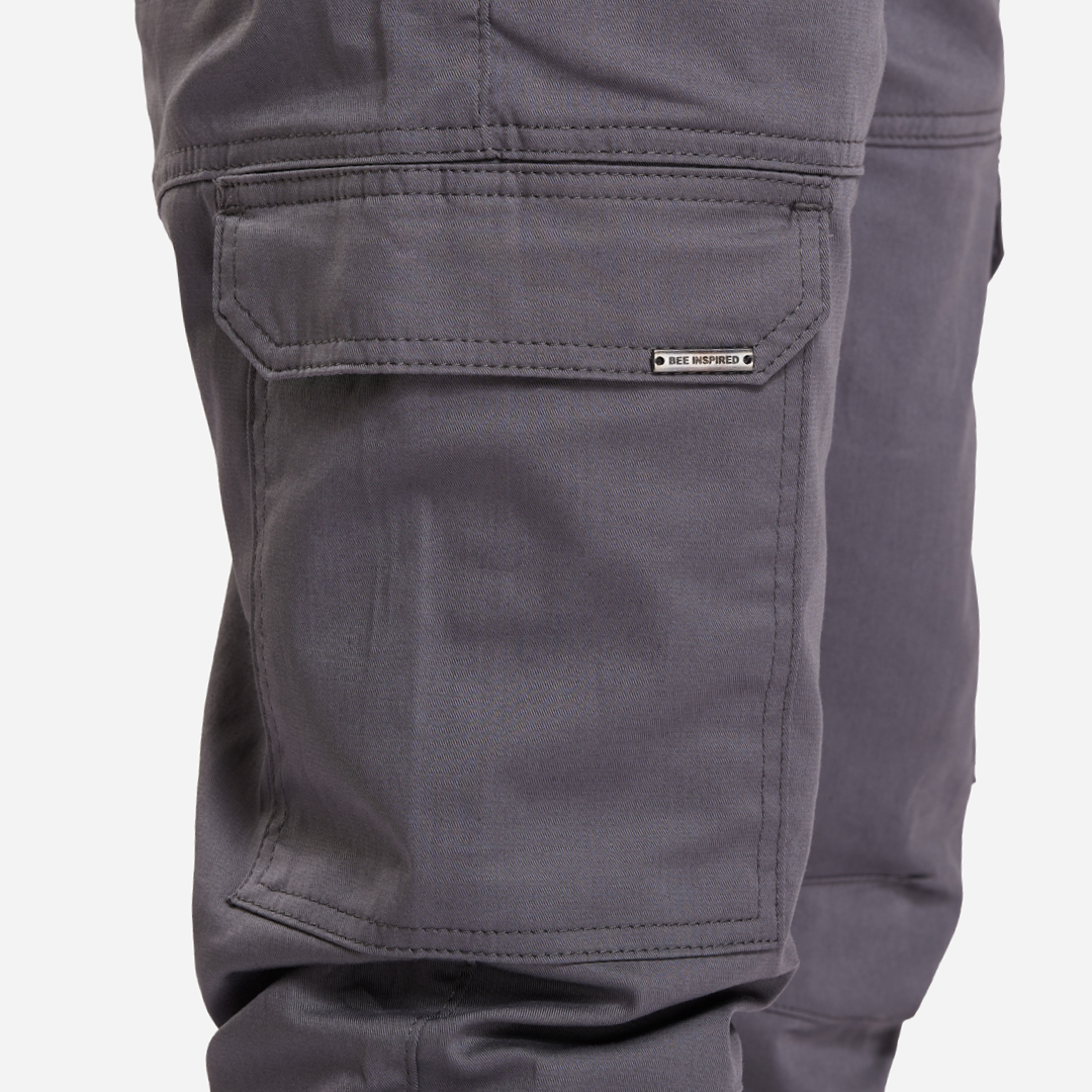 Rivero Cargo Pants - Grey