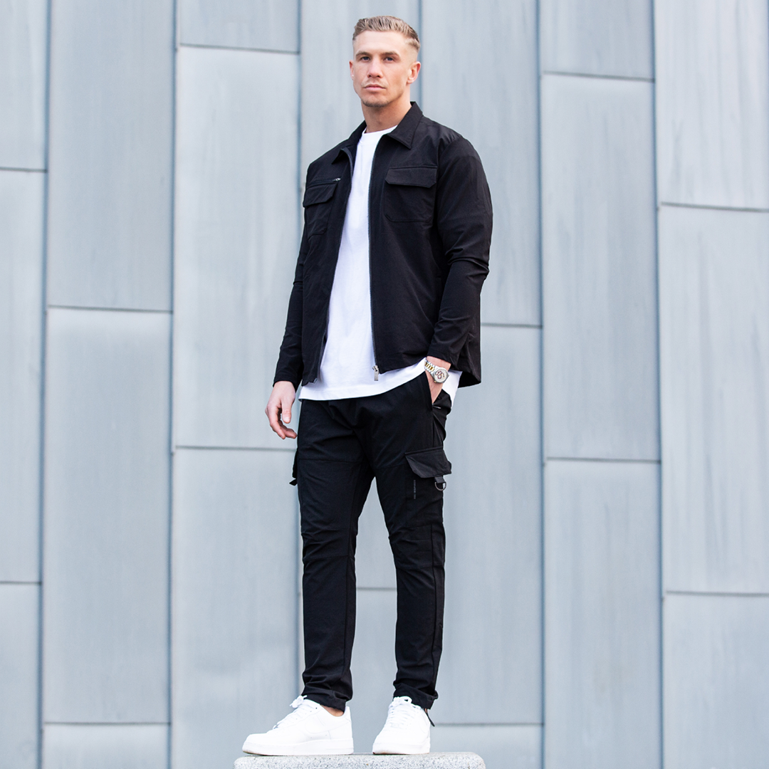 Guardiola Cargo Pants - Black