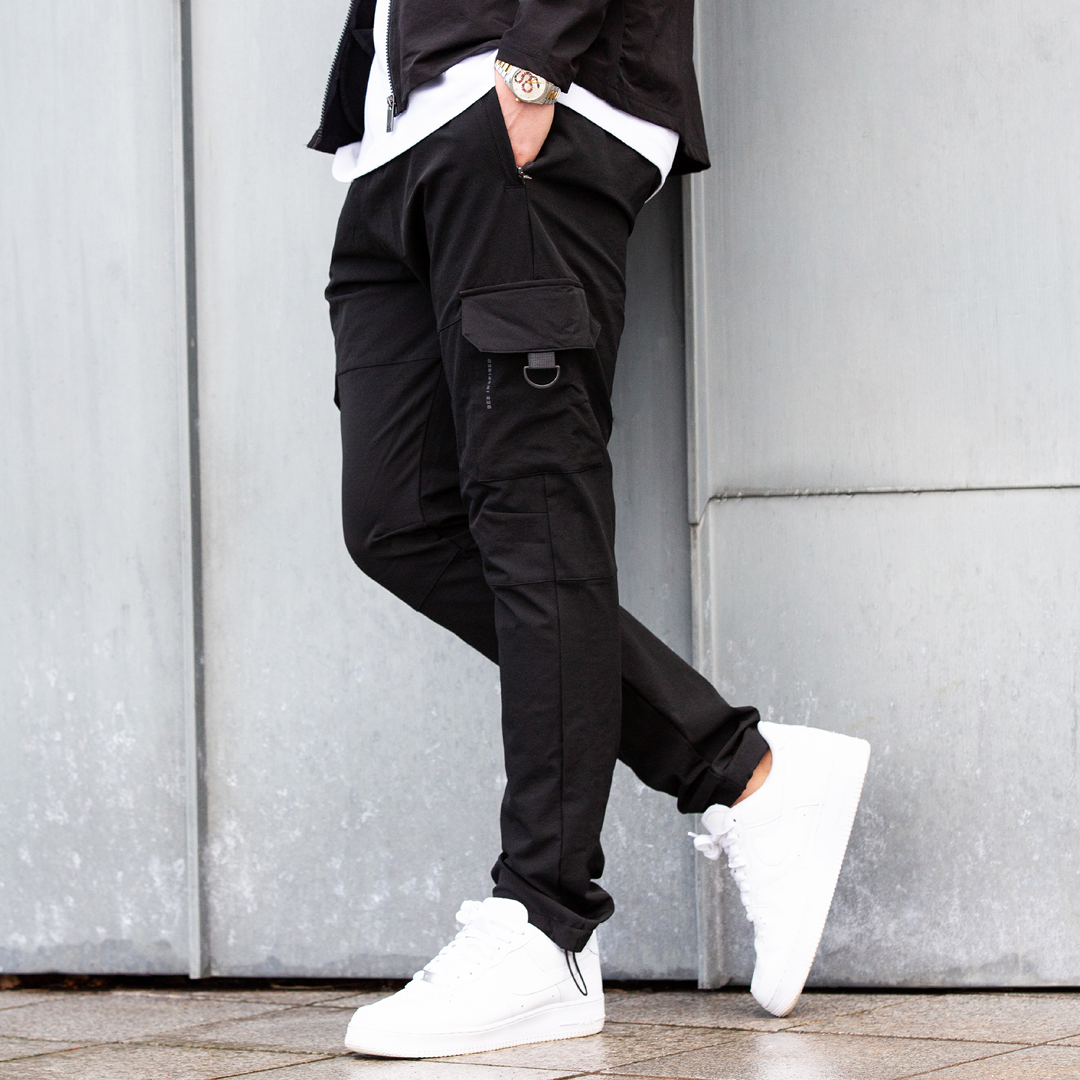 Guardiola Cargo Pants - Black