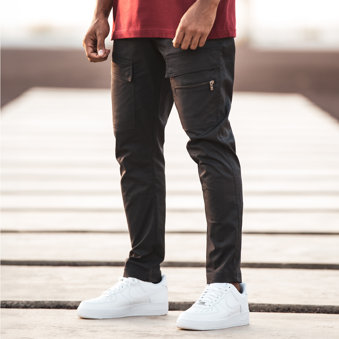 Decade Cargo Pants - Charcoal