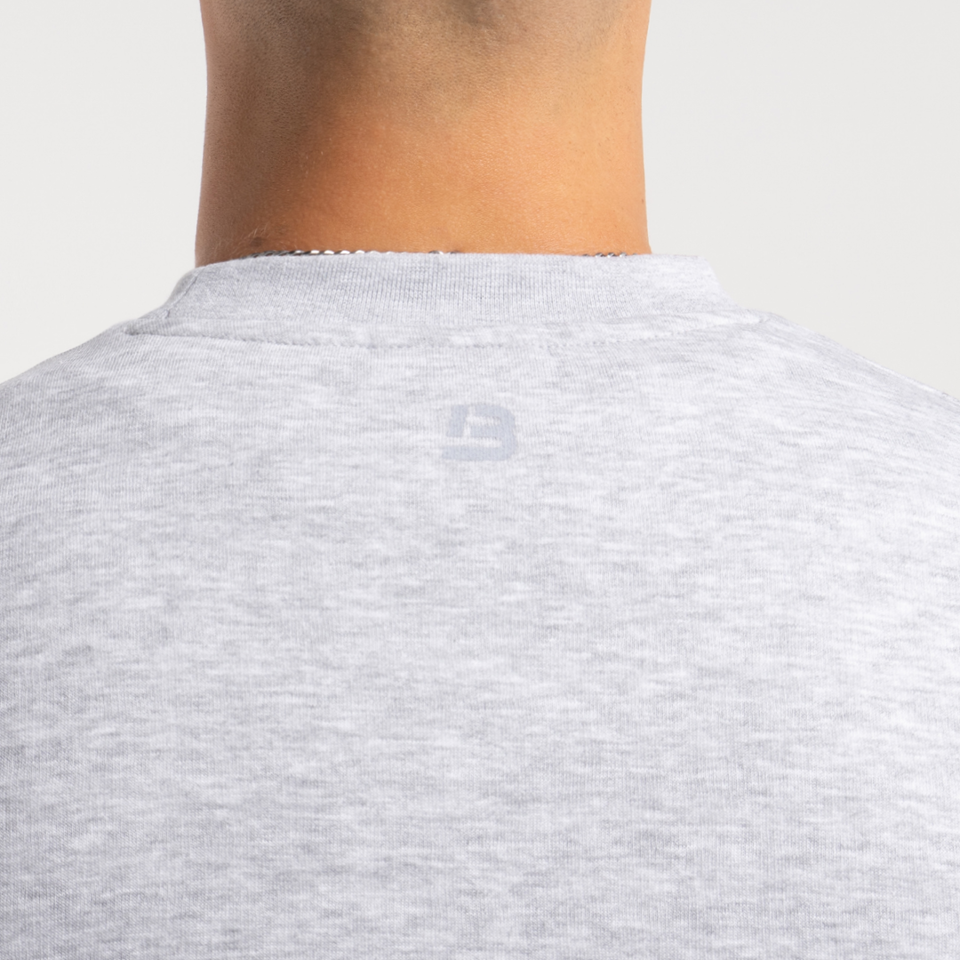 Henderson Crew Sweater - Grey Marl