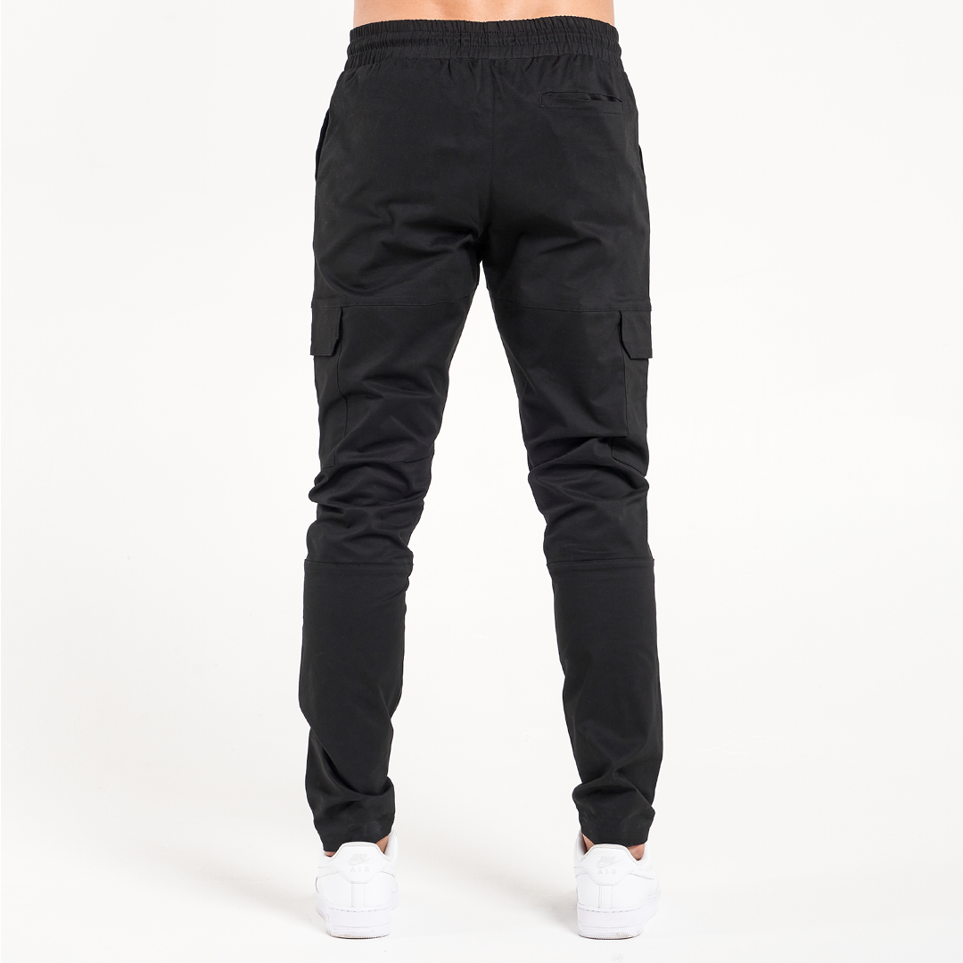 Lyndon Cargo Pants - Black