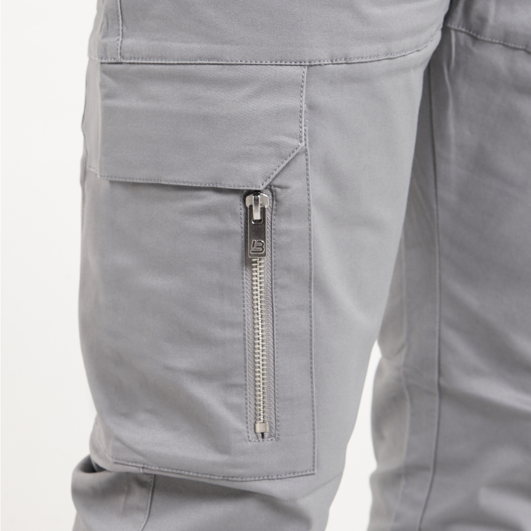 Lyndon Cargo Pants - Grey
