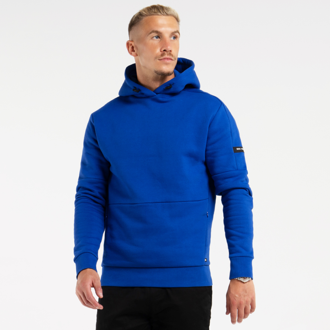Neto Overhead Hoodie - Cobalt
