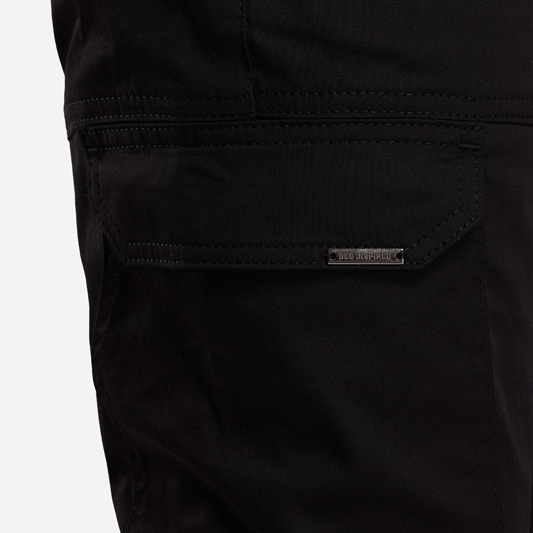 Rivero Cargo Pants - Black