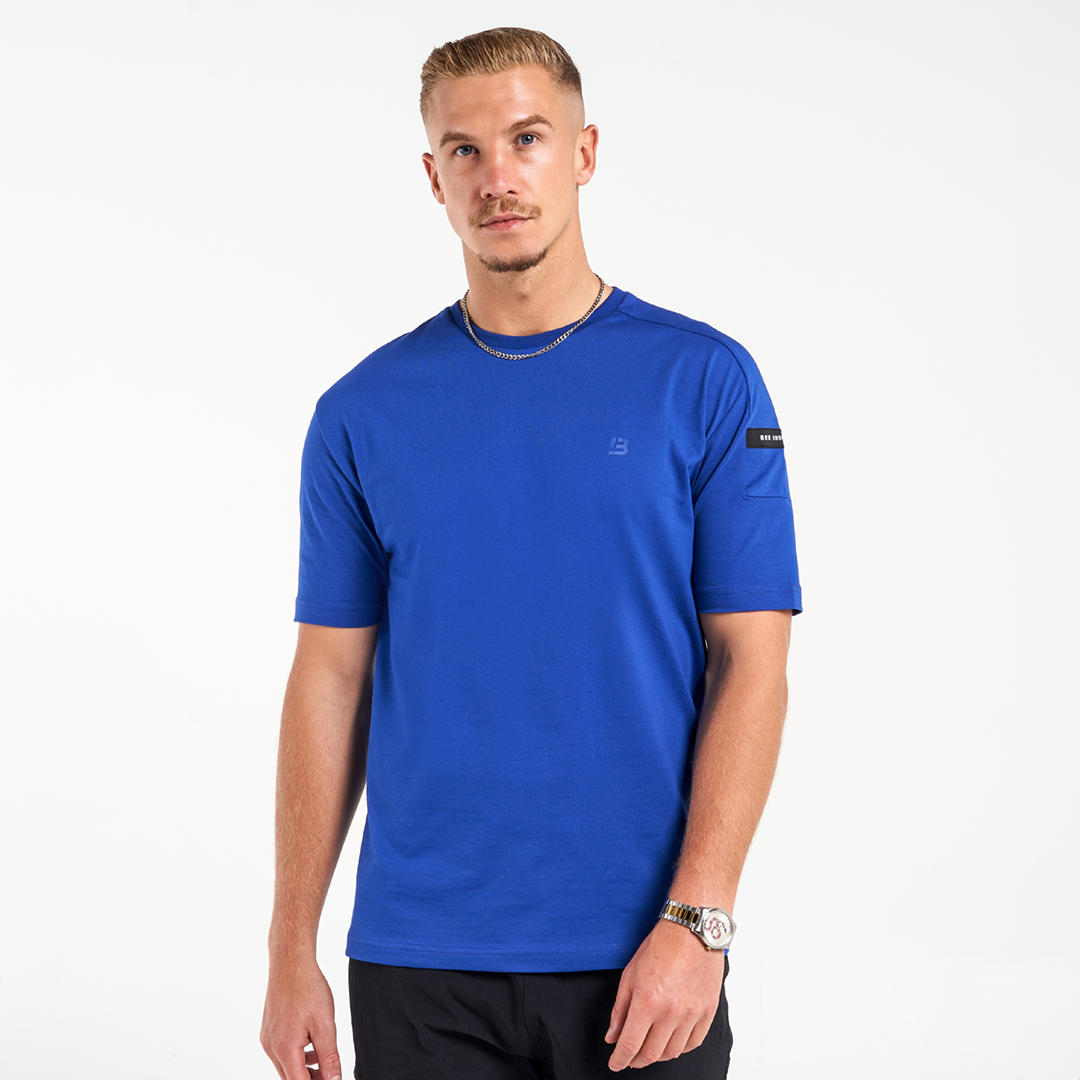 Navas T-Shirt - Cobalt